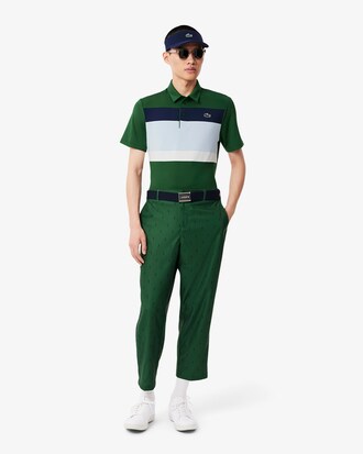 Regular Fit Colour-Block Golf Polo Shirt