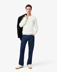 5 Pocket Straight Cut Indigo Jeans