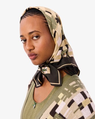 Geometric Pattern Scarf