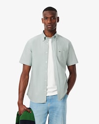 Regular Fit Short Sleeved Oxford Shirt