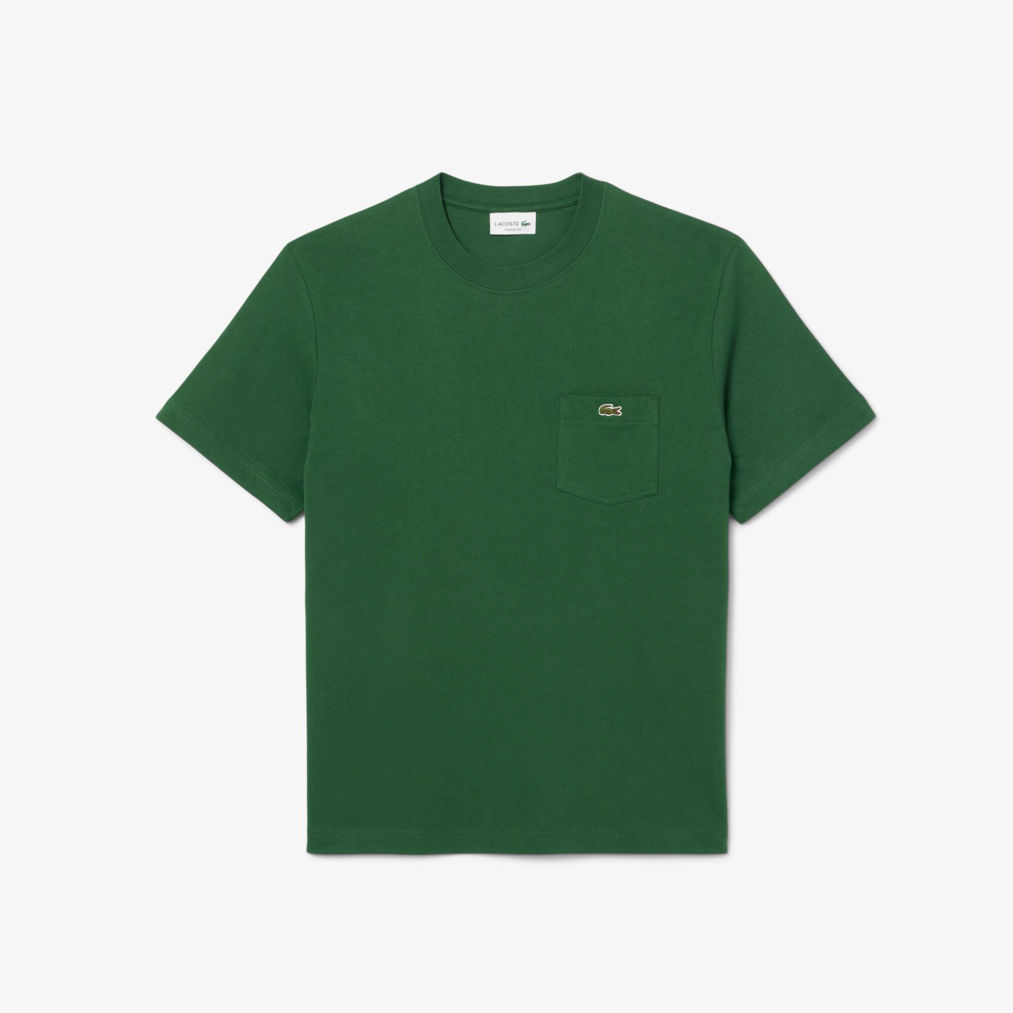 Lacoste｜ (Cotton T-shirt With Breast Pocket (TH2827-132 Cotton T-shirt with Breast Pocket - Men's t-shirts - New In