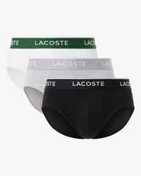 3-Pack Plain Cotton Logo Briefs