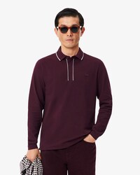 Regular Fit Long Sleeved Paris Polo Shirt