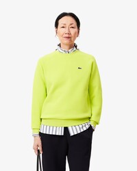 Crew Neck Piqué Sweatshirt