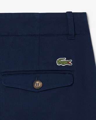 Wide Fit Stretch Gabardine Chino Pants