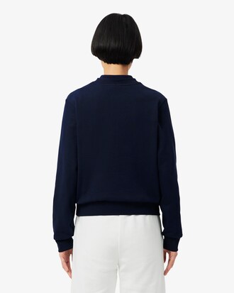 Relaxed Fit Fleece Crew Neck Sweatshirt