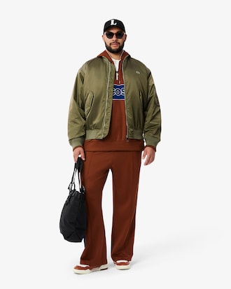 Water-Repellent Padded Bomber Jacket