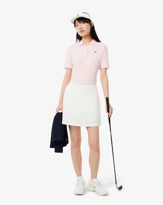 Slim Fit UV Protect Stretch Golf Polo Shirt