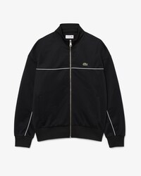 Trim Accent Zipped Sweatshirt