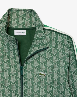 Paris Zip-Up Jacquard Track Jacket