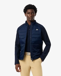 High Neck Quilted Golf Jacket