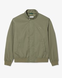 Water-Repellent Twill Harrington Jacket
