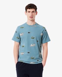 Lacoste Print Cotton Loungewear T-Shirt