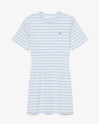 Striped Cotton T-shirt Dress