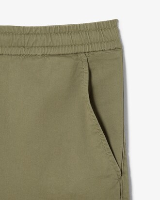 Regular Fit Stretch Cotton Shorts