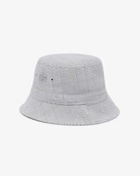 Double Face Plaid Cotton Bucket Hat