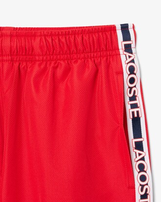 Lightweight Diamond Taffeta Tennis Shorts