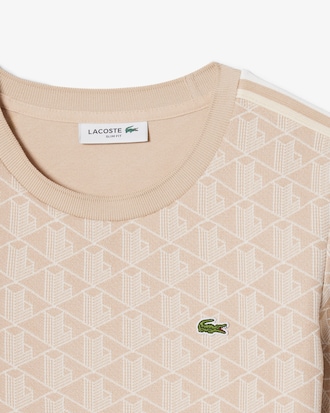 Slim Fit Monogram Jacquard T-shirt