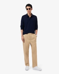 Regular Fit Cotton Twill Chino Pants