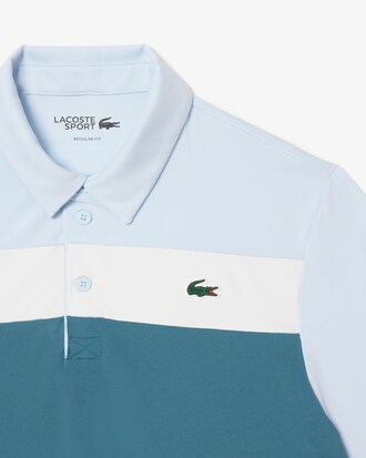 Regular Fit Colour-Block Golf Polo Shirt
