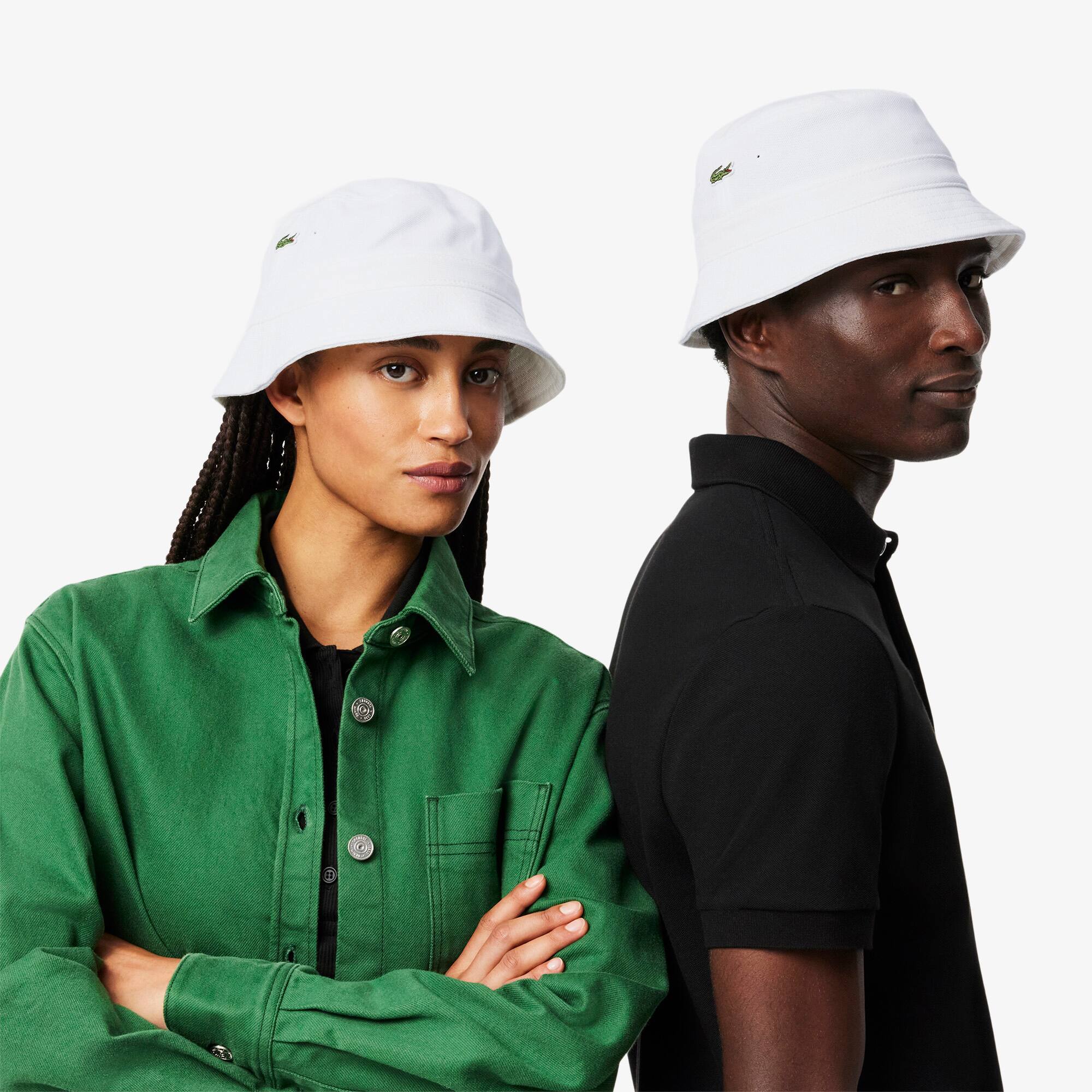 Lacoste pique bucket hat best sale