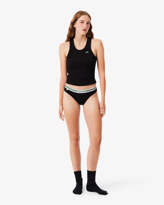 Stretch Cotton String Briefs