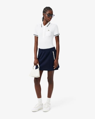 Slim Fit French Made Ribbed Polo Shirt