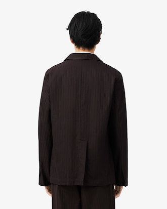 Cotton Jacquard Blazer