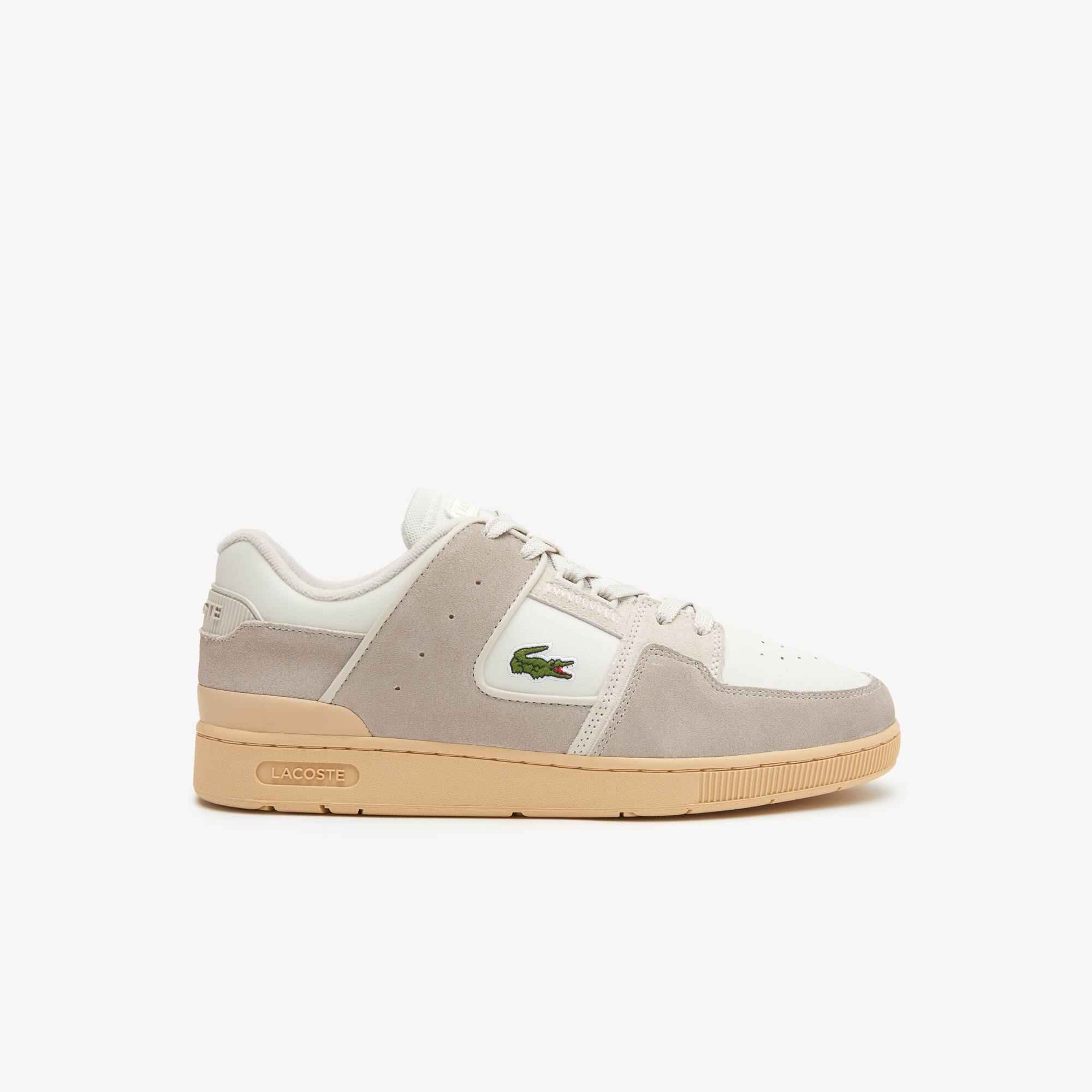 Lacoste Court Cage Leather Trainers 