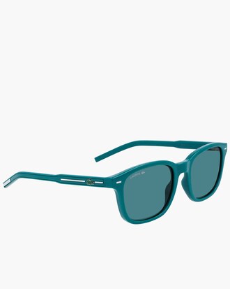 Rubber Line Rectangle Glasses