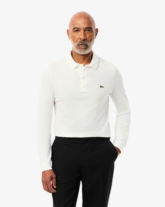 Slim Fit L.12.12 Long Sleeved Polo Shirt