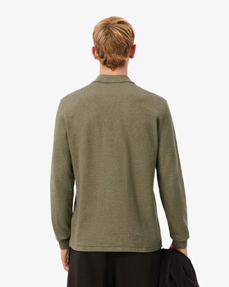 Classic Fit Long Sleeved L.12.12 Polo Shirt