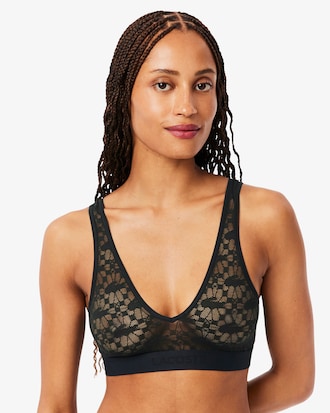 Logo Lace Bralette
