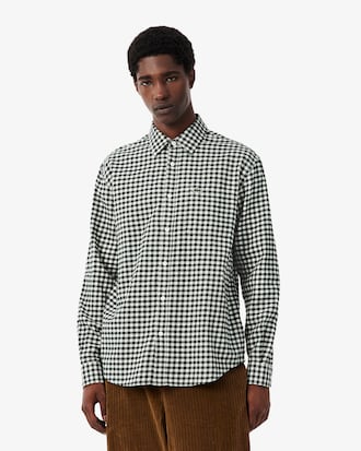Regular Fit Plaid Flannel Shirt