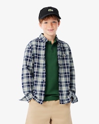 Oxford Cotton Plaid Shirt