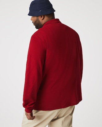 Classic Fit Long Sleeved L.12.12 Polo Shirt