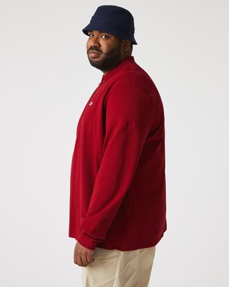 Classic Fit Long Sleeved L.12.12 Polo Shirt