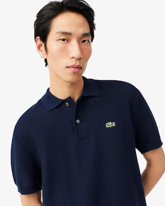 Classic Fit Knitted Polo Shirt
