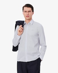 Regular Fit Striped Poplin Shirt