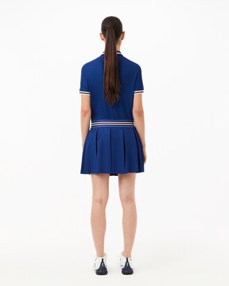 Piqué Tennis Skirt with Liner