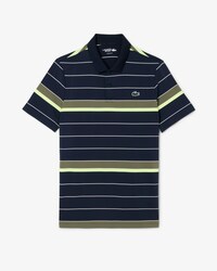 Striped Ultra Dry Stretch Golf Polo Shirt