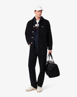 Zipped Colour-Block Hoodie