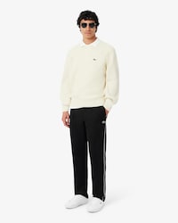Trim Accent Piqu&eacute; Sweatpants