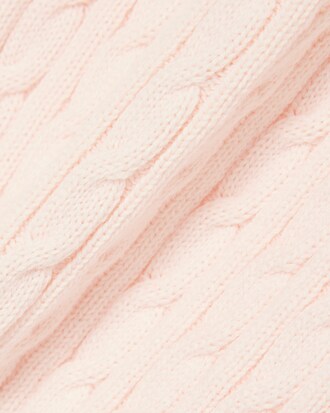 Striped Cable Knit Cardigan