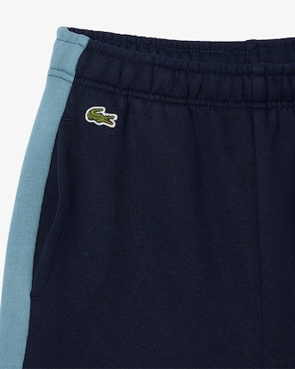 Colour-Block Fleece Shorts