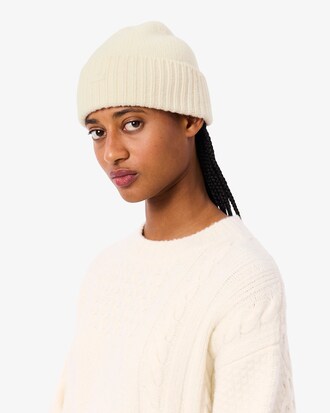 3D Rib Knit Wool Beanie