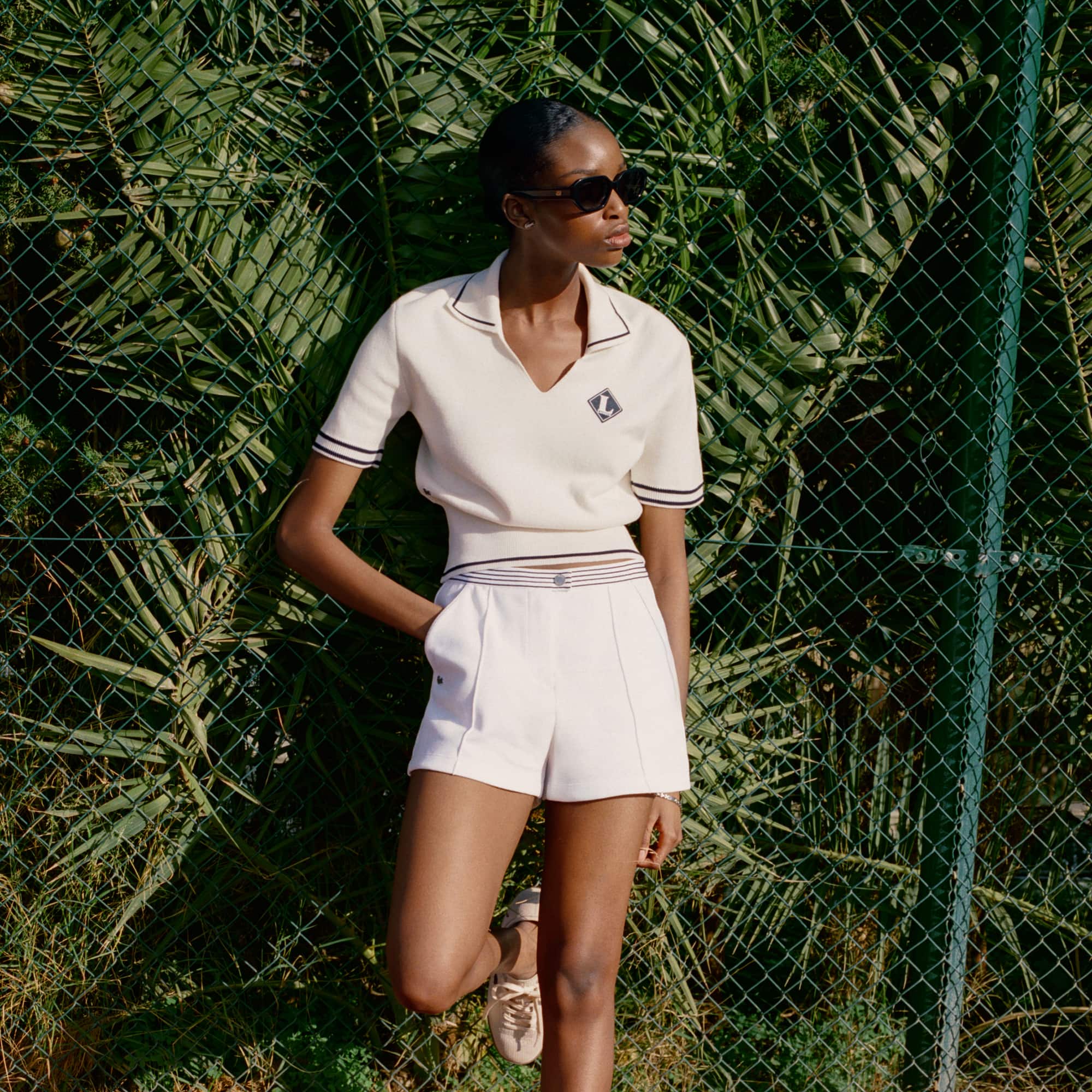 French Made Cotton Polo Shirt - Women's Knitwear - New In 2026