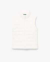 Water-Repellent Quilted Down Vest