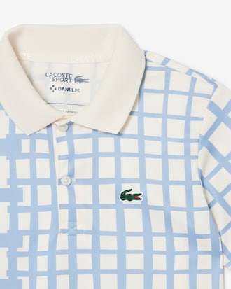 Striped Piqué Tennis Polo Shirt