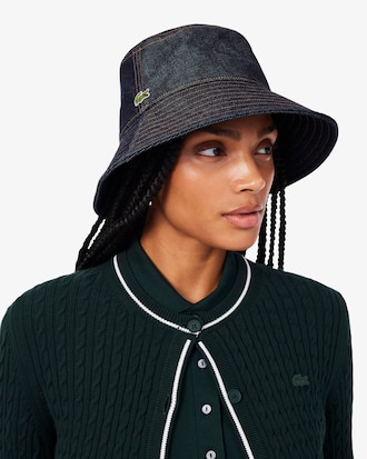 Cotton Denim Bucket Hat